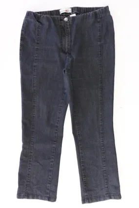 Helena Vera 7/8 Jeans Gr. Kurzgre 19 grau aus Baumwolle