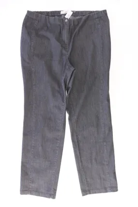 Helena Vera Skinny Jeans Gr. 48 grau aus Baumwolle