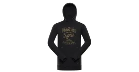 Herren-Sweatshirt aus Baumwolle ALPINE PRO KYTOR schwarz