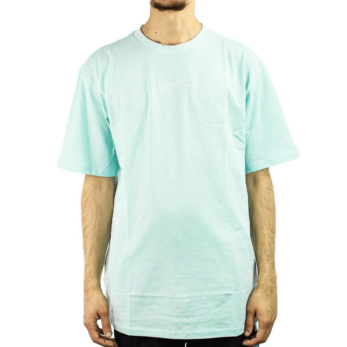 Karl Kani Small Signature Essential T-Shirt 60300099 - hellblau