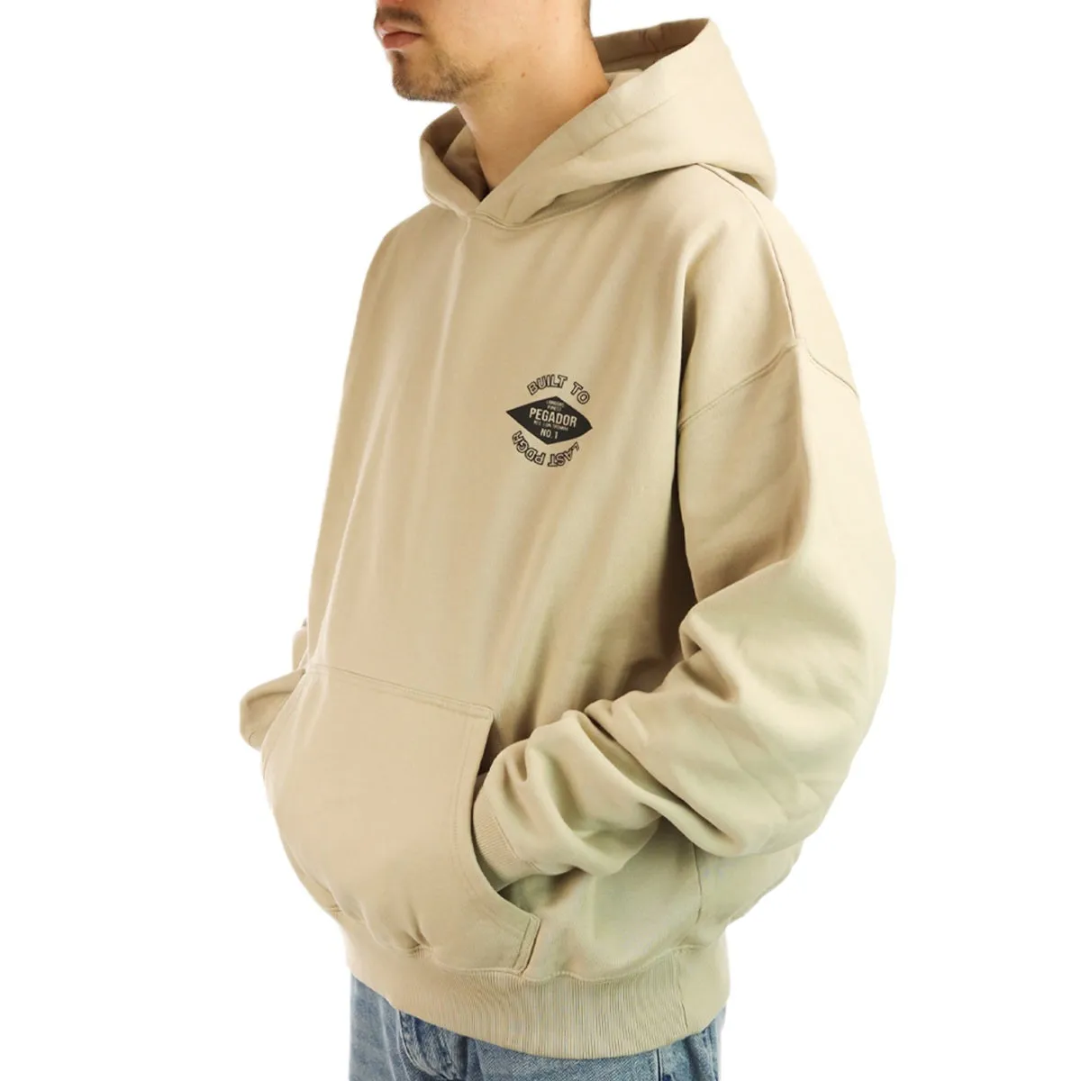 Pegador Aspin Oversized Hoodie 60918892 - beige-schwarz