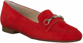 Slipper aus Leder 100502715608 (Rot)