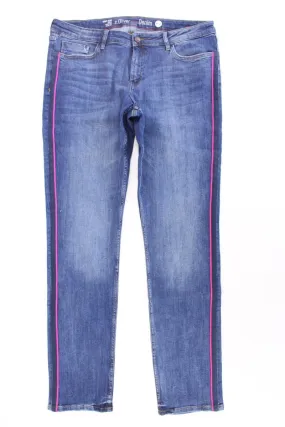 s.Oliver Skinny Jeans Gr. 44/L34 neuwertig blau aus Baumwolle
