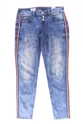 Street One Straight Jeans Gr. W29 blau aus Baumwolle